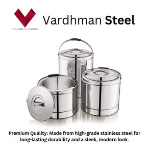 Olla Caliente de Acero Inoxidable de 7.5 Litros, Resistente, para Cocinar Sopa, Construcción Metálica, Venta al por Mayor - Product Image 2