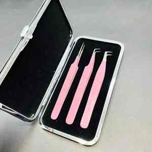 ชุดแหนบต่อขนตา3ชิ้นพร้อมกล่องแม่เหล็กที่ต่อขนตาปลอมแบบปรับแต่งได้สำหรับผู้ซื้อขายส่ง - Product Image 1