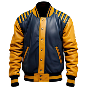 High Quality Wholesale Letterman Varsity <b>Jackets</b> <b>Baseball</b> <b>Jacket</b> <b>Men</b> Leather Coat <b>for</b> <b>Men</b> - Product Image 5