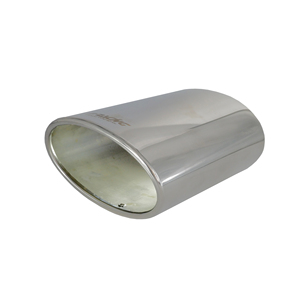 Tuyau d'échappement incliné ovale en acier inoxydable de 57 mm - Product Image 4