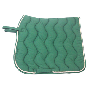 SoftTouch Premium English Saddle <b>Pad</b> <b>Cushioned</b> and Breathable with Easy-to-Clean Fabric Lining for All Riding Styles - Product Image 1