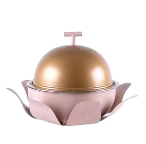 Hotpot arabe de nourriture décorative en métal utilisé par bonheur de coup de pinceau de l'Inde - Product Image 4