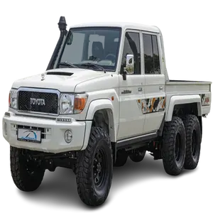 2018 Toyo-ta Land Cruiser, пикап с двойной кабиной RHD V8, подержанные дешевые автомобили из Японии, Дубай, Германия, распродажа, дизельный бензин