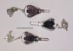 Améthyste Ange Reiki Pendule de radiesthésie Cristal sculpté Quartz Pierre précieuse Chakra Style à vendre - Product Image 4