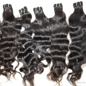 Mensch liches Haar Perruque 100% reines Cheveux rohes jungfräuliches unverarbeitetes peruanisches Großhandels-Echthaar bündel