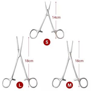 Fórceps hemostáticos profesionales 14/16/18cm fórceps hemostáticos de acero inoxidable fórceps quirúrgicos pinzas hemostáticas BY VIDIFIVE - Product Image 5