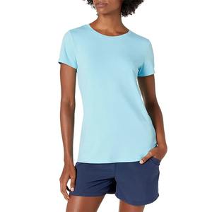 Camiseta informal de algodón 100% para mujer, transpirable y elegante con estampado de soplo, cómoda y cómoda - Product Image 2