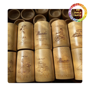 Eco-friendly bamboo cup with custom logo | for coffee shops, tea houses and eco events | Viet Nam origin - Product Image 4