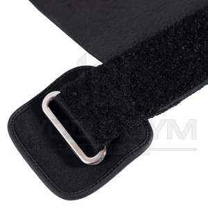 ออกแบบด้ามจับยกน้ำหนักออกกำลังกายของคุณเอง ด้ามจับยิมนาสติก ด้ามจับยกน้ำหนัก 3 รู ทำจากหนัง - Product Image 4