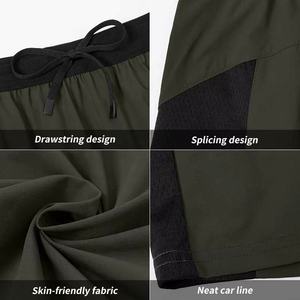 Pantalones Cortos Deportivos de Verano para Hombre, con Malla Transpirable y Diseño de Bloques de Color, Ideales para Correr y Gimnasio - Product Image 2