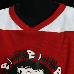 Ensemble de maillots de hockey sur glace personnalisés, design personnalisé, impression par sublimation, manches longues, 100% polyester, séchage rapide, nom d'équipe personnalisé - Product Image 5