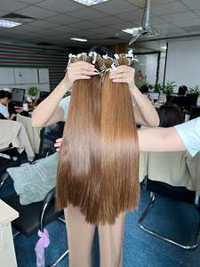 วิกผมเส้นไหมอัจฉริยะ,ผมต่อแบบเป็นลอนยาวสองชั้น - Product Image 4