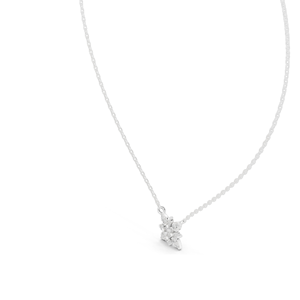 Collar con Colgante de Diamante CVD EF VVS-VS de 0.437 CT, Creado en Laboratorio, Oro de 18K, 14K, Rosa, Amarillo, Blanco, Joyería Fina Elegante - Product Image 4