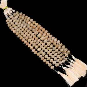 Cuentas de cuarzo imperial místico, cuentas de piedras preciosas de cuarzo para hacer joyas, cuentas talladas Rondelle de piedras preciosas de cuarzo imperial místico, - Product Image 1