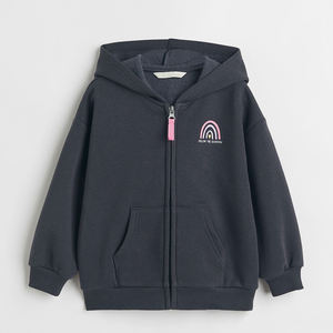 Sudadera con capucha de lana para bebé, de color sólido, nueva - Product Image 6