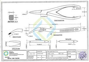 Alicates Boon de acero inoxidable para tratamiento manual para fuente de alimentación manual - Product Image 6