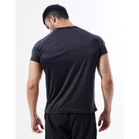 T-shirts de gymnastique de jogging pour hommes à prix compétitif T-shirt taille personnalisée chemise de compression