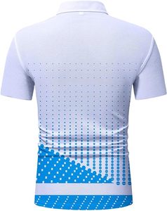 Venta caliente Deportes diarios Camiseta Polo de manga corta Camiseta Polo de hombre con logotipo personalizado adecuado con logotipo de impresión - Product Image 4