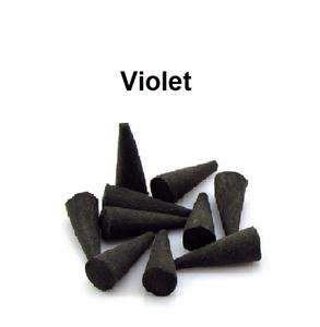 Conos de incienso violetas naturales Suministro al por mayor de conos de incienso de la mejor marca (negro) - Product Image 1