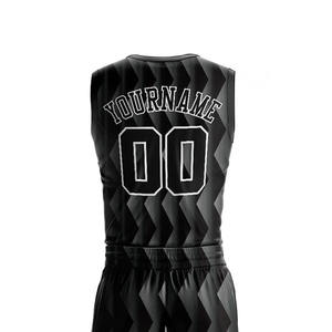 Uniforme de baloncesto de equipo personalizado de alta calidad nueva llegada uniforme de baloncesto estampado por sublimación - Product Image 5