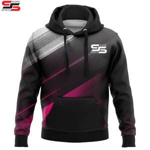 Top Quality 3D Hoodies Cheap Sublimated Printing Men's Fashion Pullover Fashion Hoodies - Product Image 1