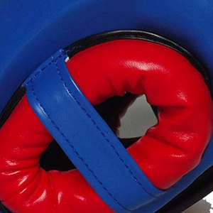 อุปกรณ์ป้องกันศีรษะสำหรับชกมวย คุณภาพสูง พรีเมียม ทนทาน น้ำหนักเบา เป็นมิตรกับสิ่งแวดล้อม ผลิตจากหนัง ขายดี ราคาสมเหตุสมผล รับผลิตแบบ OEM - Product Image 5