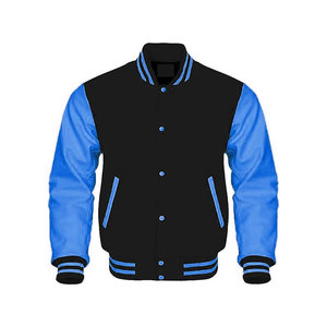 2025 hommes varsité veste laine corps en cuir véritable bras Letterman veste collège varsity vestes - Product Image 3
