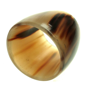 ห่วงรัดผ้าเช็ดปากรูปเขาควายสำหรับตกแต่งบ้านจากผู้ผลิตอินเดีย - Product Image 3