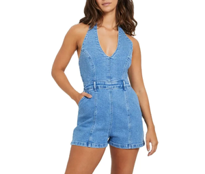 Body de Yoga para mujer, Mono vaquero informal, mono de entrenamiento Fitness, mono de una pieza para mujer, mono sin costuras para mujer - Product Image 1