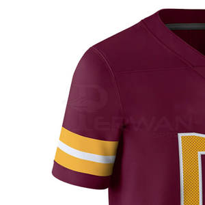 Último estilo bajo MOQ fútbol americano Jersey ropa deportiva fútbol americano Jersey para la venta - Product Image 4