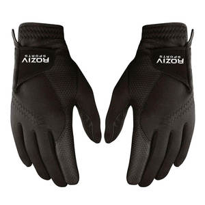 Custom Made High Quality Adjustable Breathable Golf <b>Gloves</b> for Adults Unisex Genuine Leather Made in Pakistan Sports - Product Image 1