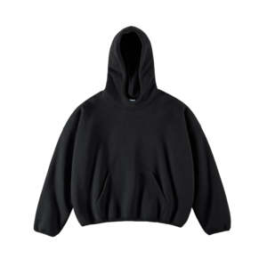 เสื้อมีฮู้ดสำหรับผู้ชายโอเวอร์ไซส์ปรับแต่งได้เสื้อมีฮู้ดลายบุผ้าคอตตอนผ้าฟลีซ100% ทรงหลวม - Product Image 2