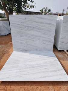 Hot Selling French-Style Indian White Natural Stone Marble Slab Wall Snow White for Indoor Outdoor for Dining <b>Kitchen</b> Countertop - Product Image 3