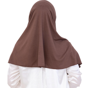 Hijab en polyester doux de qualité supérieure pour femmes musulmanes, respirant, léger, durable, foulard pour un usage quotidien et la prière - Product Image 5