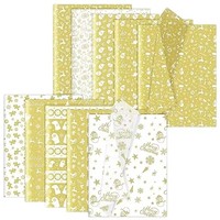 Papier d'emballage écologique imperméable fait main avec logo personnalisé Junjia W145 pour décorations de fêtes et emballages cadeaux