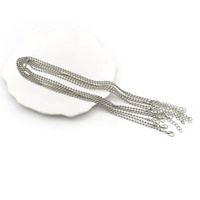 Perles en acier inoxydable en vrac pour la fabrication de bijoux, chaînes de colliers, pendentifs, accessoires de mode DIY