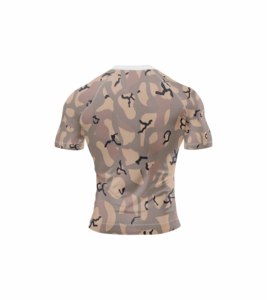 Custom Men's Fitness Sportswear Compresión MMA BJJ Muay Thai Jiu Jitsu Rashguard - Product Image 2