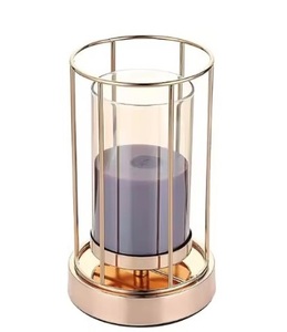 Wholesale Luxury 2 Metal Candle Holders Jars Trending Home Wedding Events <b>Christmas</b> Decor Elegant Candle Votive <b>Lanterns</b> - Product Image 4
