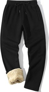 Pantalon de survêtement en laine de haute qualité Logo imprimé personnalisé Style Street Wear avant plat taille élastique brodé techniques gland - Product Image 5