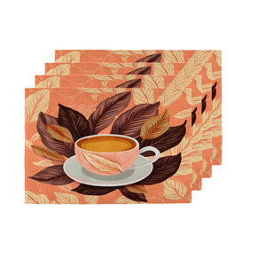 Bestselling Heat Resistant Customized Print Pure Cotton Material Dining <b>Table</b> Placemat Indian Manufacturer - Product Image 3