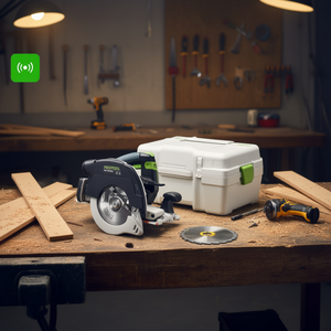 Festool HKC 55 KEB-Basic 18V Cordless Oscillating Hood <b>Saw</b> Power <b>Saws</b> Without Battery and Charger - Product Image 3