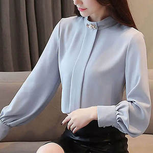 Nouvelle chemise en cuir PU à manches longues et col en V pour femmes, motif à carreaux, style décontracté, coupe ajustée avec poche boutonnée, vente chaude - Product Image 4