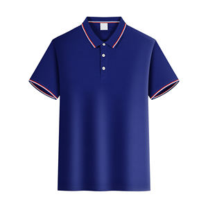 Coton lourd de golf pour hommes à séchage super rapide pour polos motif solide imprimé anti-rides meilleur prix maillot à manches courtes - Product Image 4