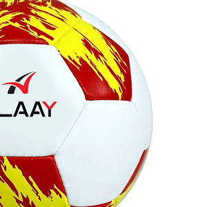 Ballon de football taille 5 personnalisé en cuir PU souple à haute élasticité durable pour les matchs et l'entraînement de football cousu - Product Image 3