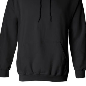 Sweat à capuche surdimensionné Hiver Uni Teint en fil uni Doux 100% Coton Mélange de polaire Tissu chaud Confortable Unisexe Streetwear - Product Image 5