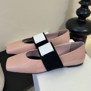 รองเท้าบัลเล่ต์ส้นเตี้ยดีไซน์สปริง รองเท้าแมรี่เจนแบบผูกเชือก รองเท้าส้นแบนใส่สบายสำหรับผู้หญิง รองเท้าแฟชั่นสำหรับผู้หญิง - Product Image 3