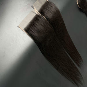 Cabello humano natural liso juvenil moderno y fácil de mantener cierre - Product Image 3