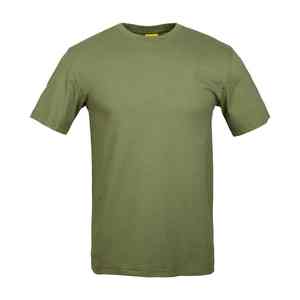 T-shirt personnalisé 80% coton pour hommes T-shirt régulier à col rond 100% coton pour hommes - Product Image 6