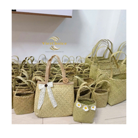 Sacs de voyage en paille 100% naturels faits à la main, logo personnalisé gravé, couleurs personnalisées, broderie, couleurs mélangées, décontractés, promotionnels, du Vietnam