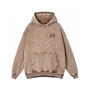 Best Price Trendy Acid <b>Wash</b> Hoodies Fashion High Manufacturer Plain Dyed <b>for</b> Winter Season Online <b>Sale</b> - Product Image 1